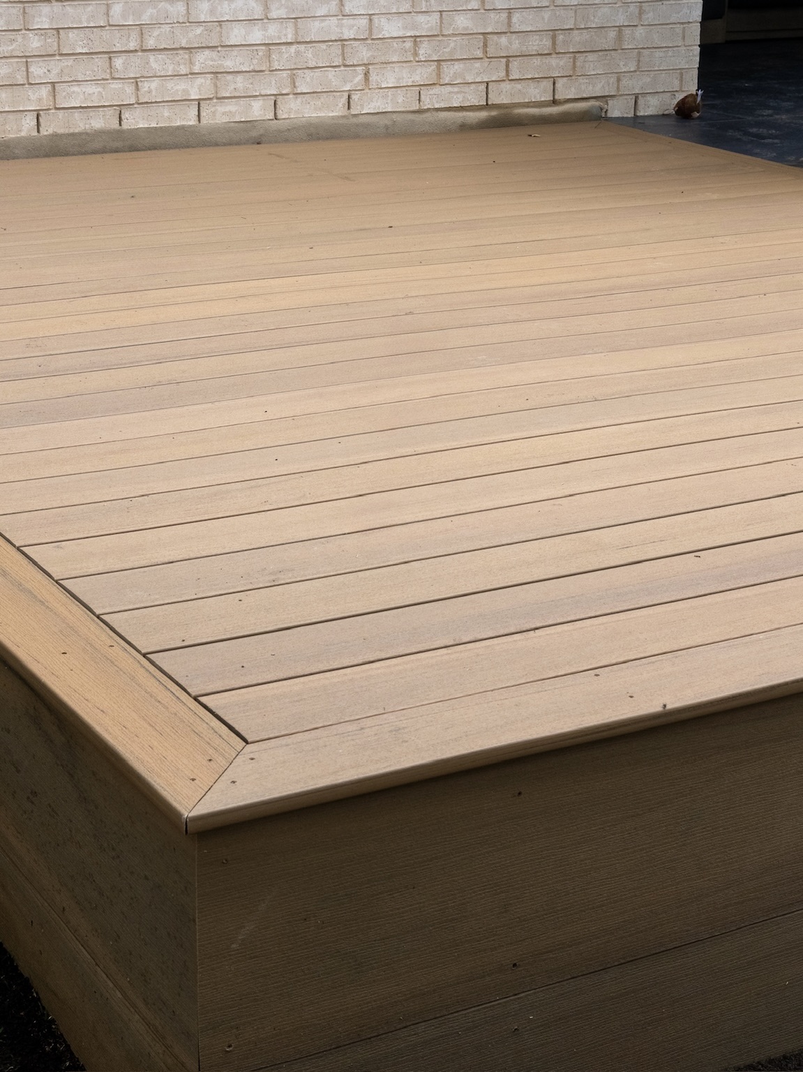 Patio deck extension at San Antonio home